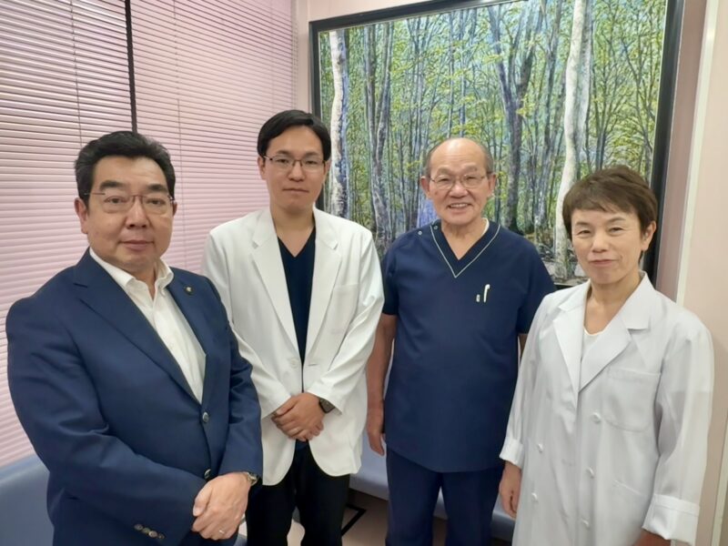 米沢市長と地域医療について意見交換を行いましたのアイキャッチ画像